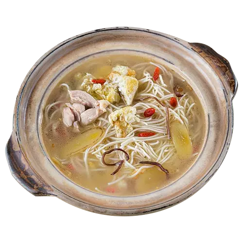 Mee Sua with Rice Wine Soup